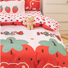 Kawaii Strawberry Bedding Set