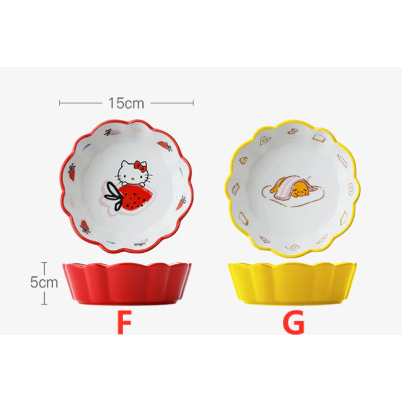 Cartoon Foods Bowl