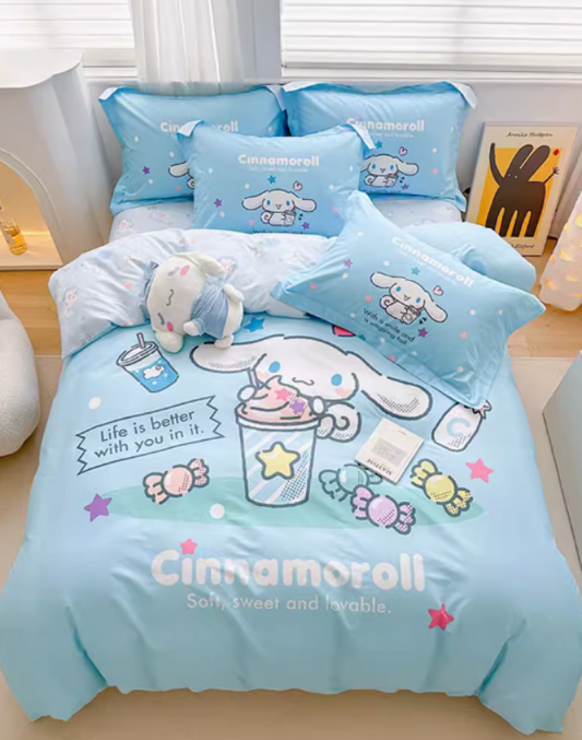 Cinnamoroll Bed Set
