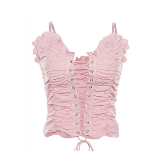 Coquette Pink Cami Top