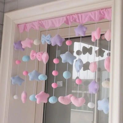 Decorative Curtain Stars/Bows