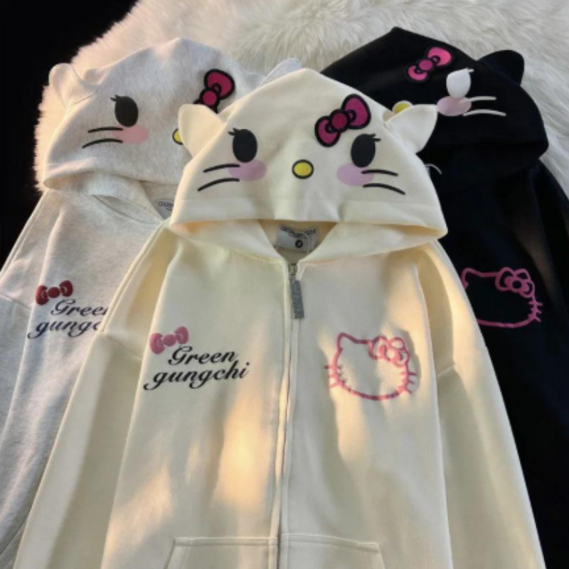 Cute H-Kitty Hoodie