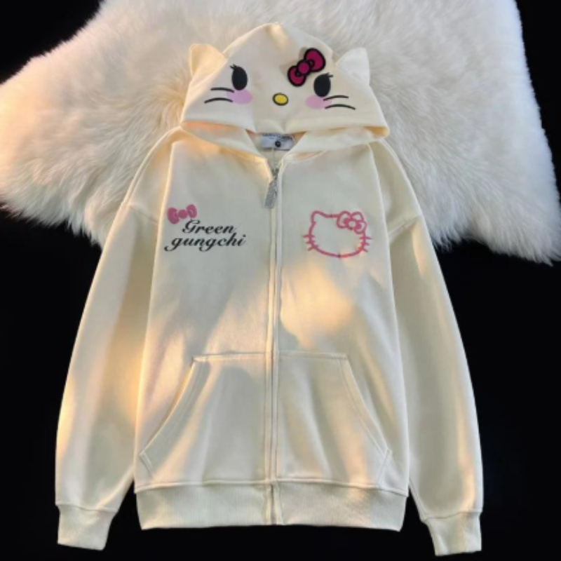Cute H-Kitty Hoodie