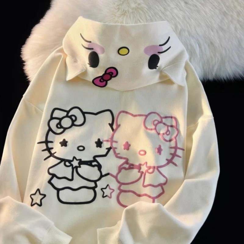 Cute H-Kitty Hoodie
