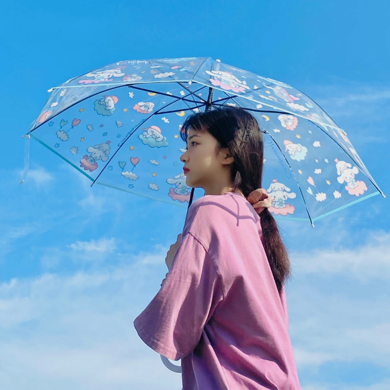 Cute Anime Automatic Folding Umbrella