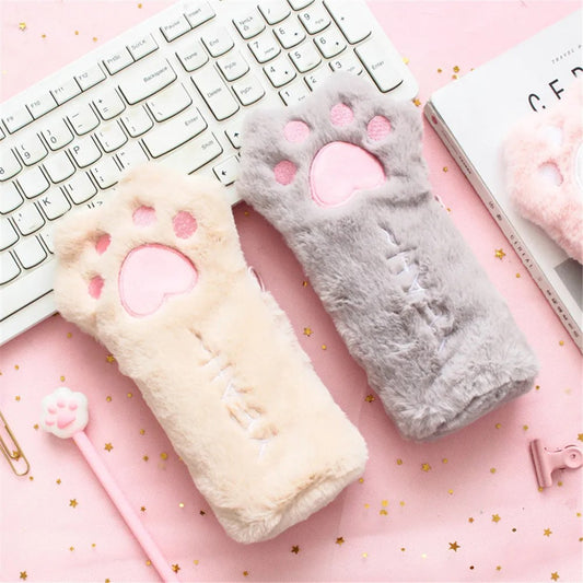 Kawaii Cat Paw Pencil Case