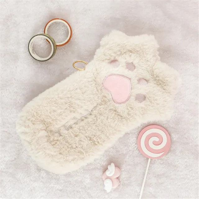 Kawaii Cat Paw Pencil Case
