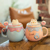 Sweet Donut mug and Spoon