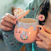 Sweet Donut mug and Spoon