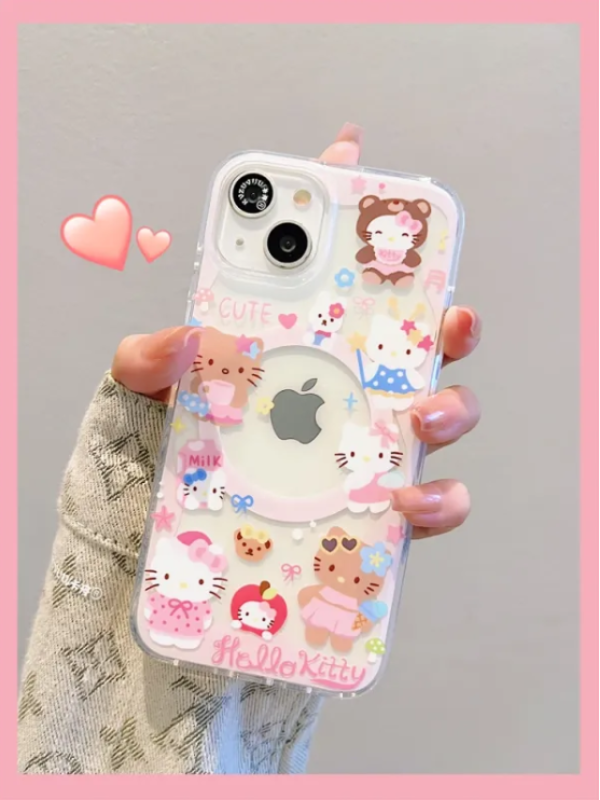 Cute Kitty Magnetic Phone Case (MagSafe Magnetic)