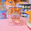 Cute Shiba Double Glass Cup