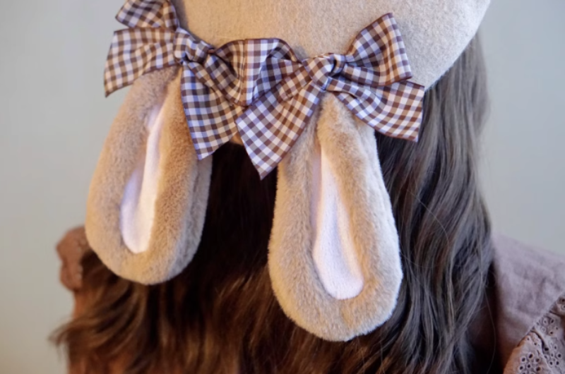 Cute Beret Bunny Ears