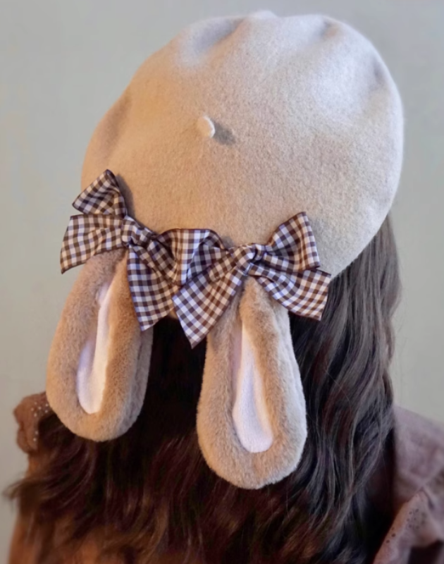Cute Beret Bunny Ears