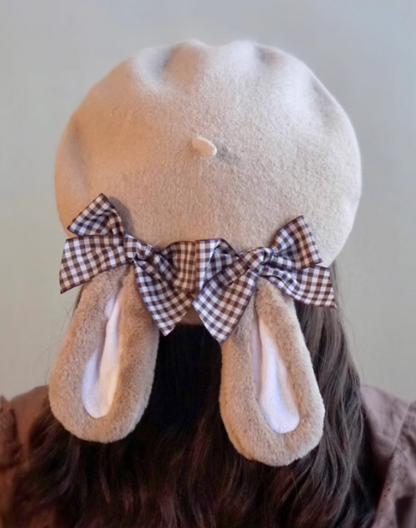 Cute Beret Bunny Ears