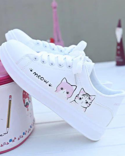 Cute Cat Sneakers