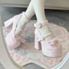 ♡ Cute Doll ♡ - Velvet High Heels