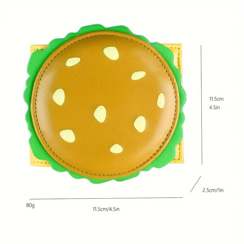Cute Hamburger Wallet