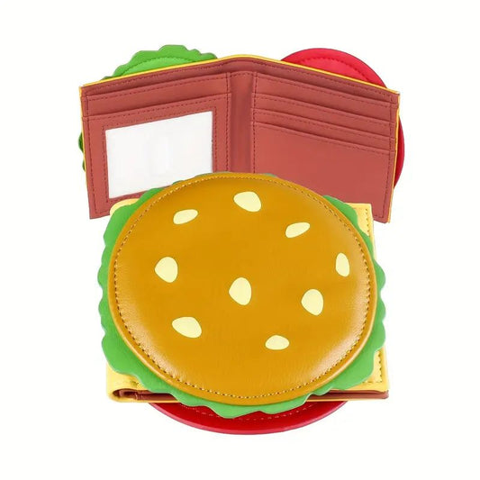 Cute Hamburger Wallet