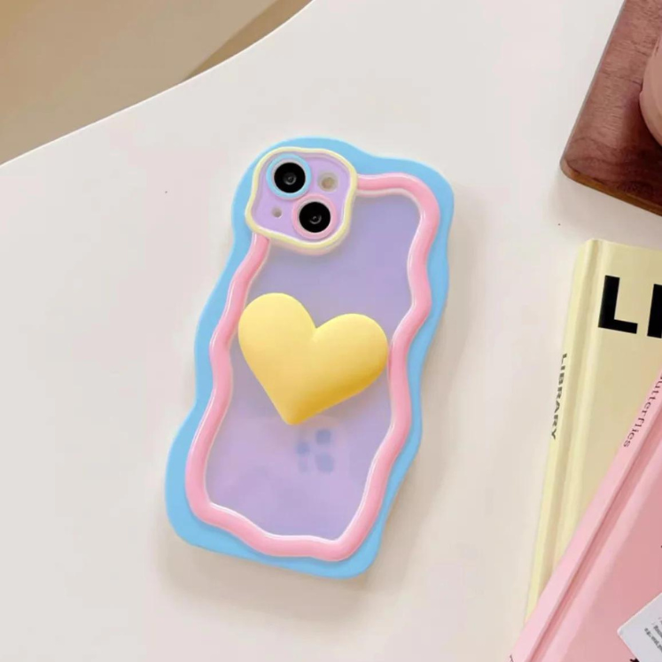 Cute Heart Phone Case for iPhone