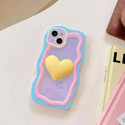 Cute Heart Phone Case for iPhone