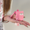 Cute Kitty Airpods Case -Pink