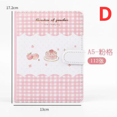 Cute Peach Notebook