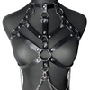 Dark Angel Harness, a bold and edgy accessory featuring dark, gothic elements with straps, buckles, and a mysterious vibe, perfect for a daring, stylish look.