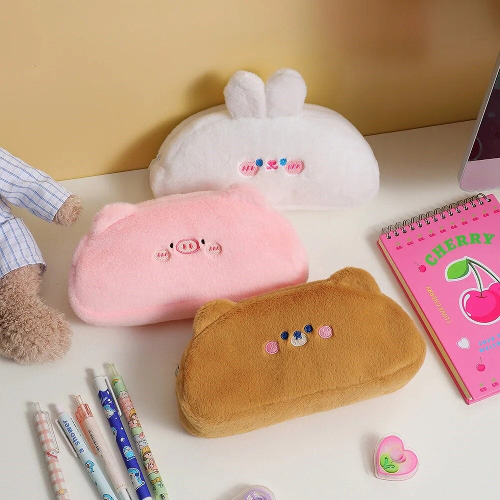 Cute Rabbit Ears Pencil Case