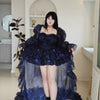 ♡ Elegant Princess ♡ Dark Blue Dress – Plus Size