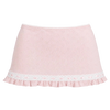 Sweetheart Cotton Pointelle Skirt