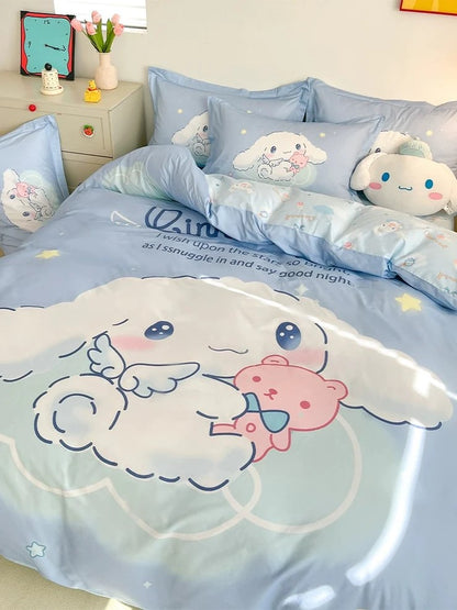 Cute Cinnamoroll Bedding Set