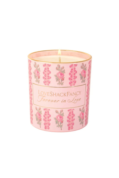 LoveShackFancy Forever in Love Candle – Green Pear & Gardenia