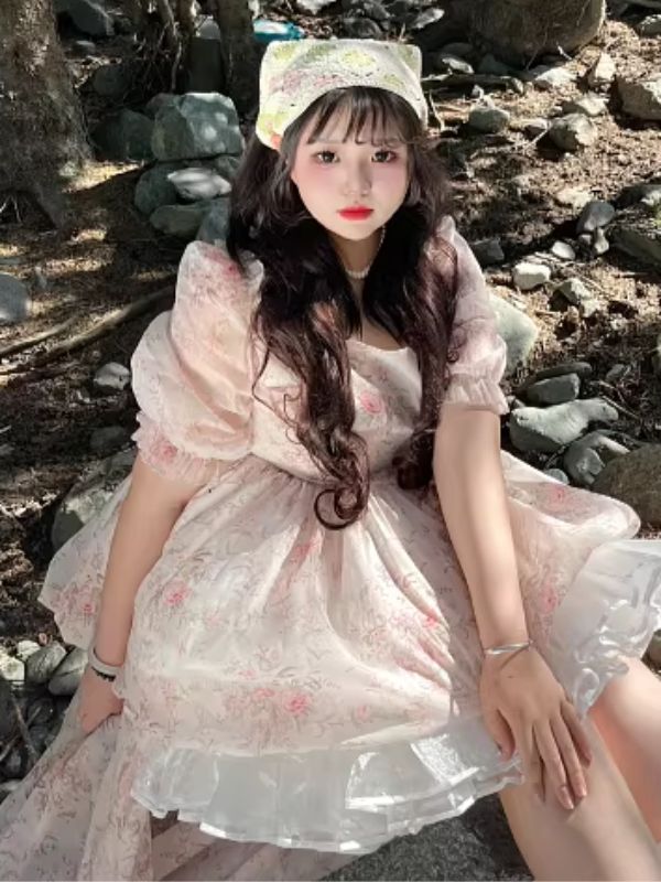 ♡ Floral Princess ♡ Dress – Plus Size