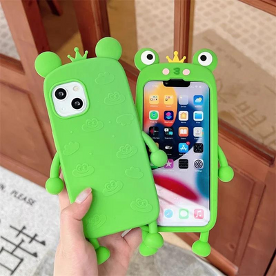 Frog King Phone Case For iPhone