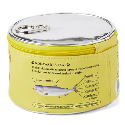 Fun Canned Fish Makeup Bag