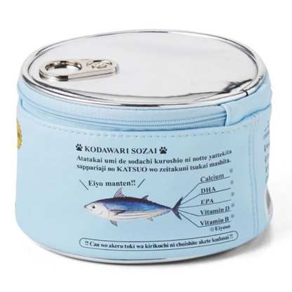 Fun Canned Fish Makeup Bag