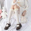 Lolita Lace Socks Bow Ruffle