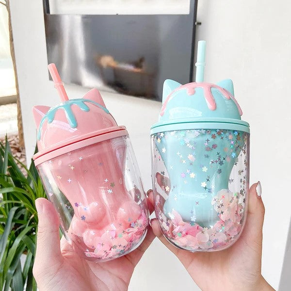 Kawaii Cat Ears Bottle