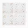 Hanky Napkin Set of 4