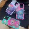 Handmade 3D Pastel Rhinestone Cute Cat Phone Case