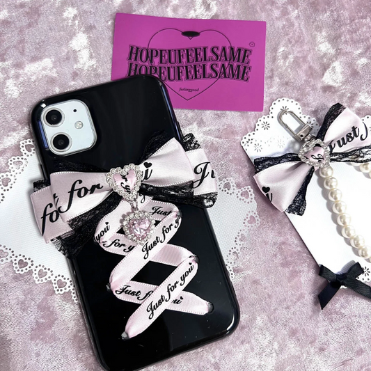 Handmade Jirai Kei Aesthetic Phone Case – For iPhone & Samsung