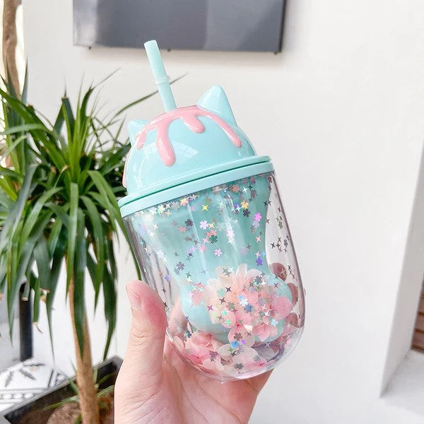 Kawaii Cat Ears Bottle