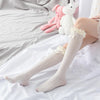 Lolita Lace Socks Bow Ruffle