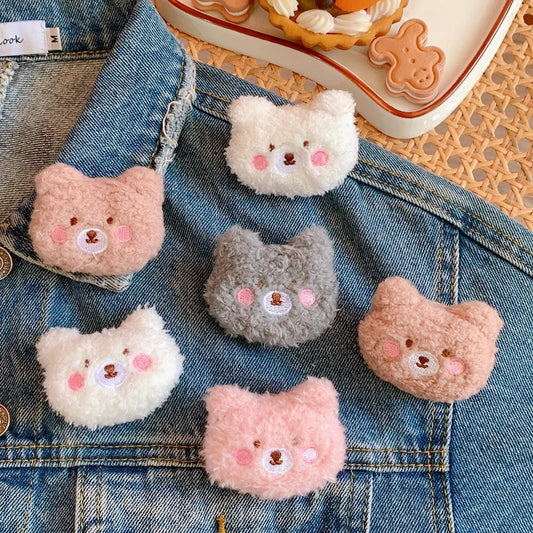 Kawaii Teddy Bear Brooch
