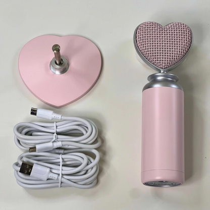 Heart Shaped USB Microphone