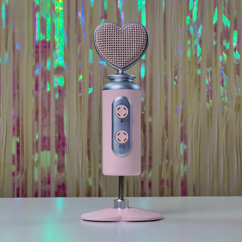 Heart Shaped USB Microphone