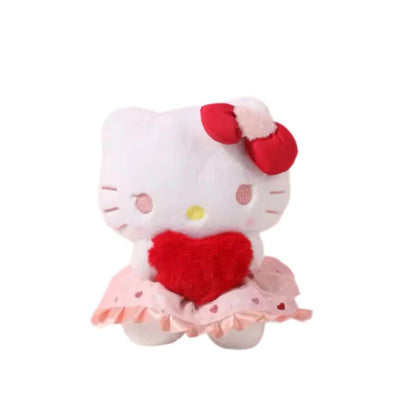Kawaii Kitty Heart Plush