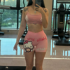 Cute Kitty Workout Shorts