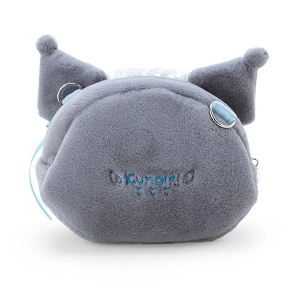 Japan Sanrio Kuromi Plush Shoulder Bag