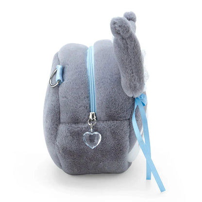 Japan Sanrio Kuromi Plush Shoulder Bag